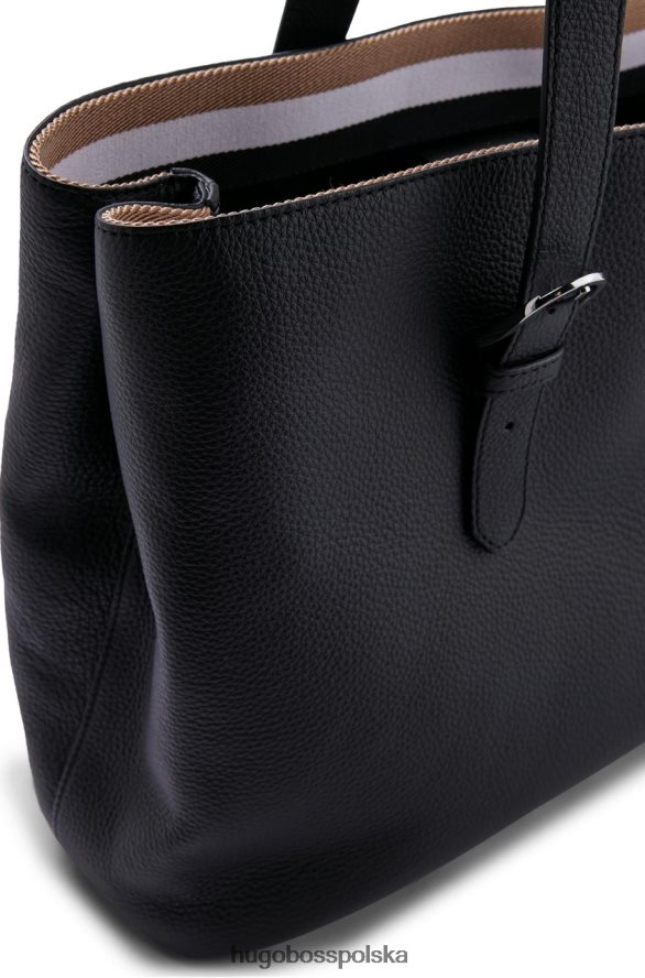 Hugo Boss torba robocza szkarłatna 50478044 czarna czarny R0X0H6831