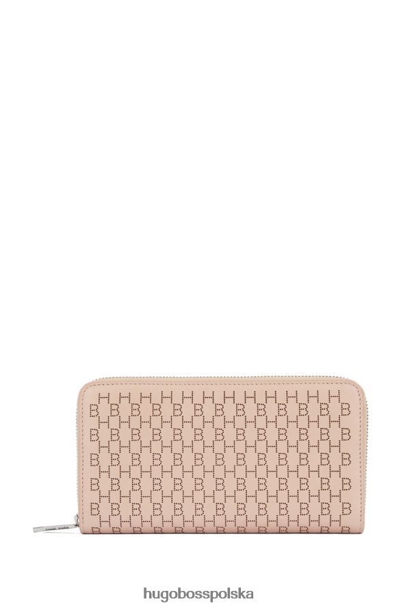 Hugo Boss torebka - Taylor Zip - 50428431 różowa różowy R0X0H6841