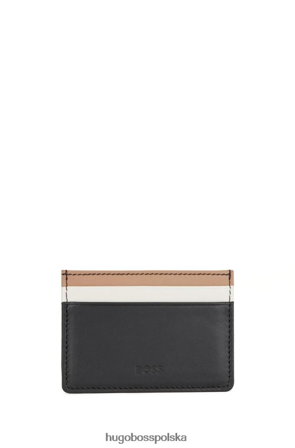 Hugo Boss uchwyt na kartę majestatyczny 50470820 czarny czarny R0X0H6538