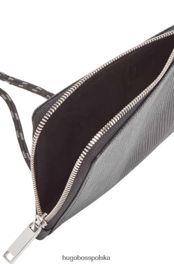 Hugo Boss uchwyt na telefon Metropole 50441080 czarny czarny R0X0H6896