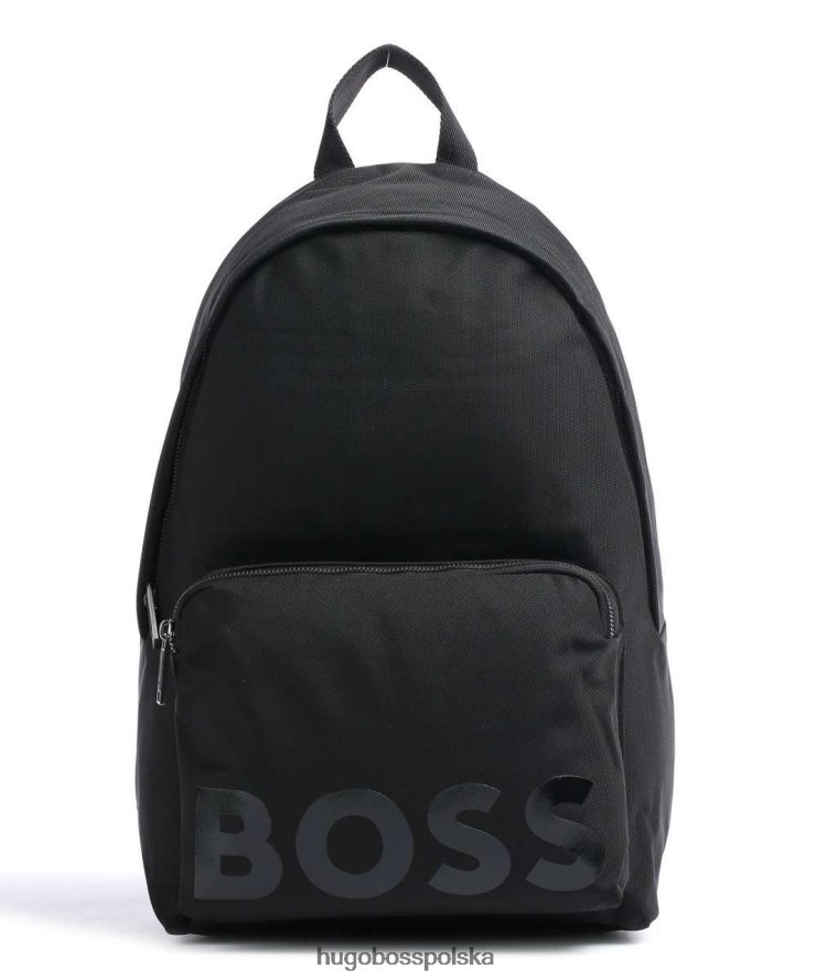 Hugo Boss zaczep do plecaka 50470985 czarny czarny R0X0H6529