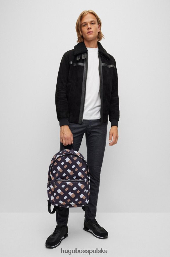 Hugo Boss zaczep do plecaka 50471523 wzorzysty wzorzyste R0X0H6542