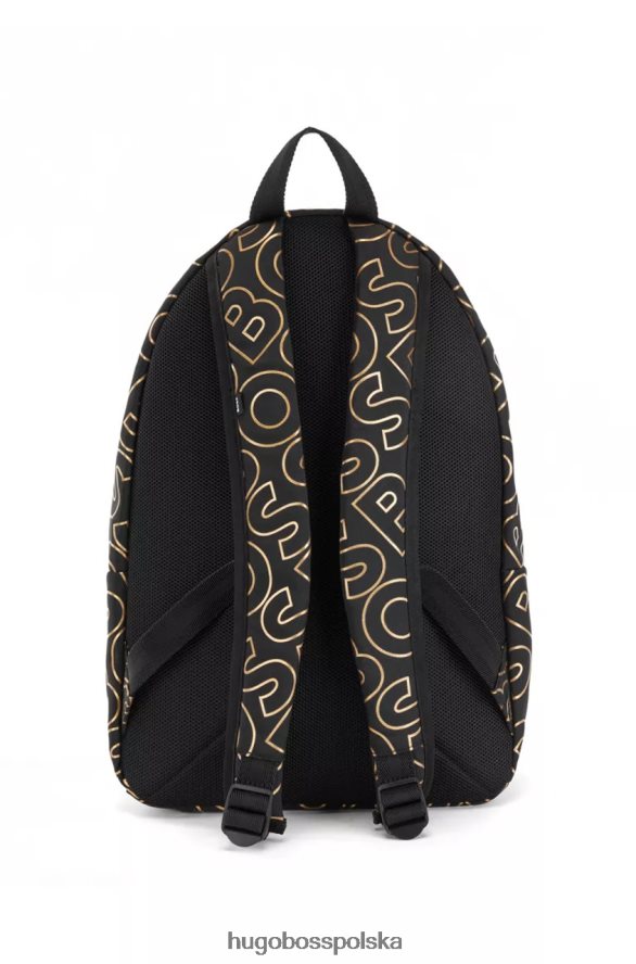 Hugo Boss zaczep do plecaka 50475565 czarny czarny R0X0H6485