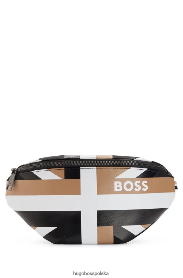 Hugo Boss Torba na pasek hugo z charakterystycznym paskiem i wzorem z logo wzorzyste R0X0H65319