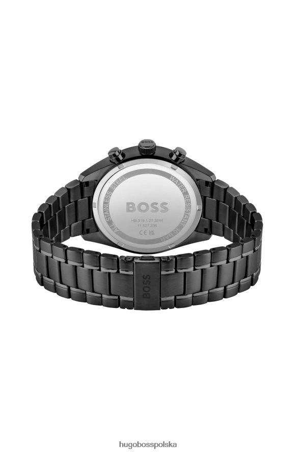 Hugo Boss Hugo Assorted – czarny chronograf z bransoletą z ogniwami różne opakowania wstępne R0X0H65116
