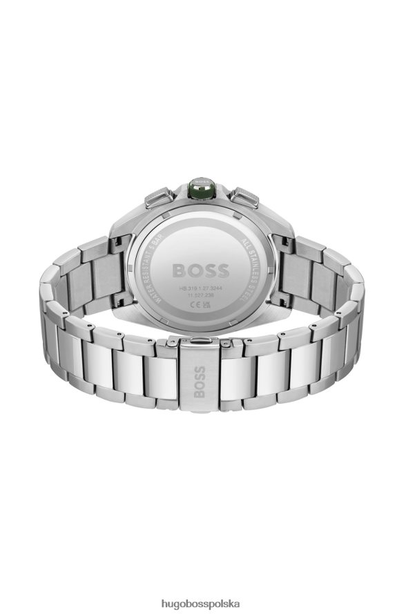 Hugo Boss różne zestawy chronografów z oliwkową tarczą i bransoletką Hugo różne opakowania wstępne R0X0H65200