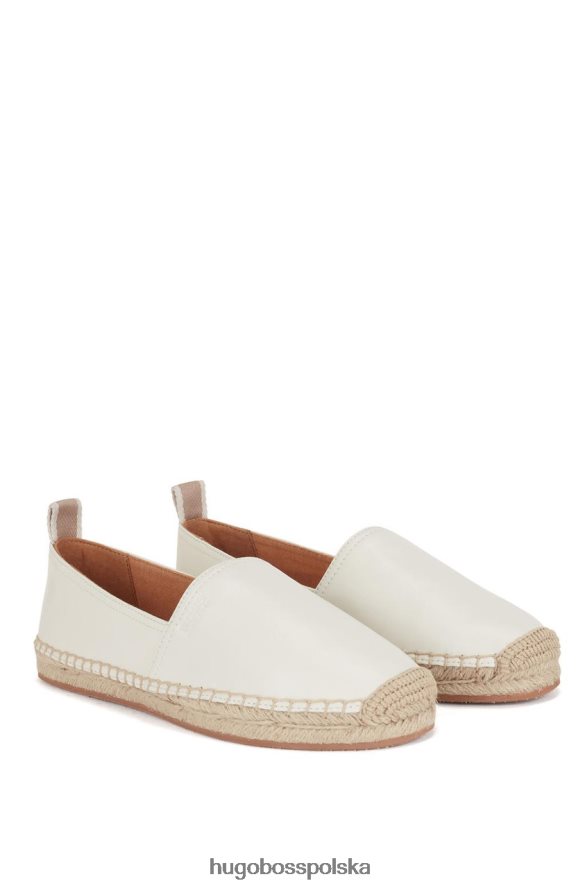 Hugo Boss espadryle madiera sion 50454942 białe biały R0X0H6882