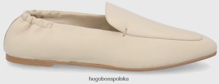 Hugo Boss mokasyny romie 50466632 jasnobeżowy jasny beż R0X0H6873
