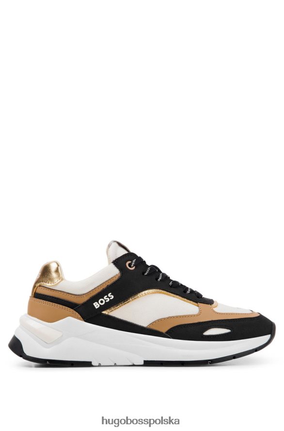 Hugo Boss tenisówka skylar 50477949 czarna czarny R0X0H6871