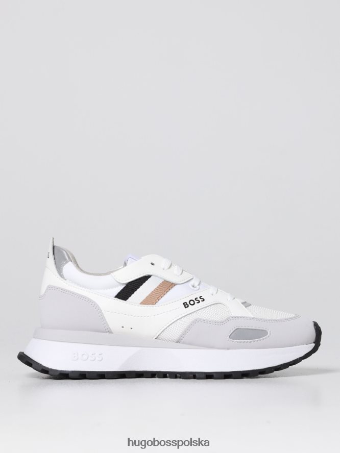 Hugo Boss tenisówki Jonah 50481016 białe biało-czarny R0X0H6872