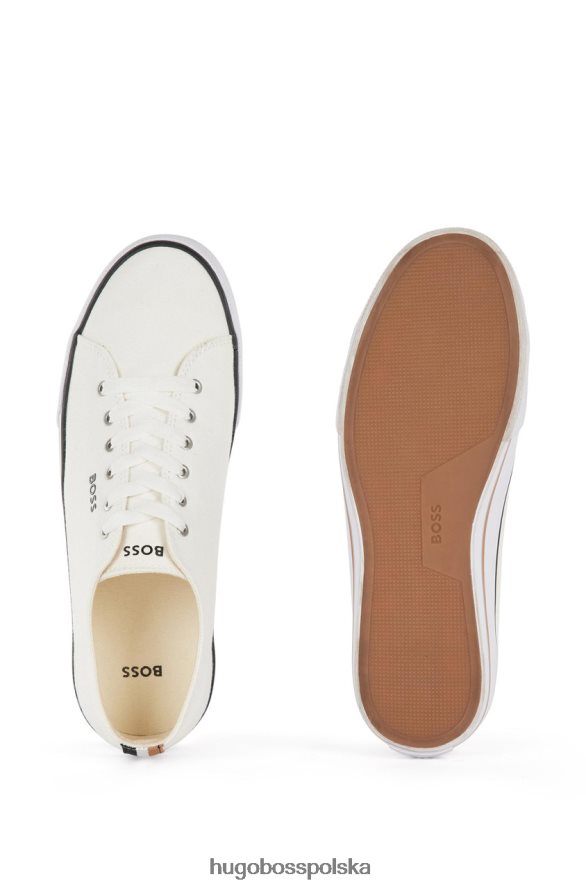 Hugo Boss tenisówki aiden 50471362 białe biały/czarny/różowy R0X0H6877