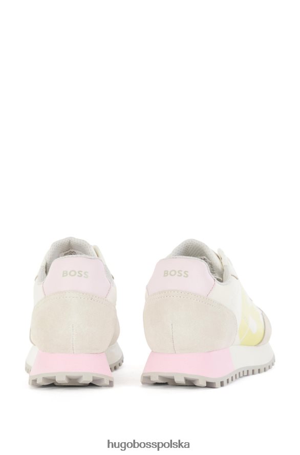 Hugo Boss trampki parkour 50474466 białe biały R0X0H6876