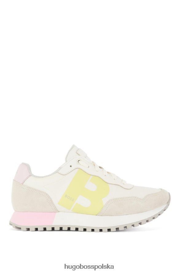 Hugo Boss trampki parkour 50474466 białe biały R0X0H6876