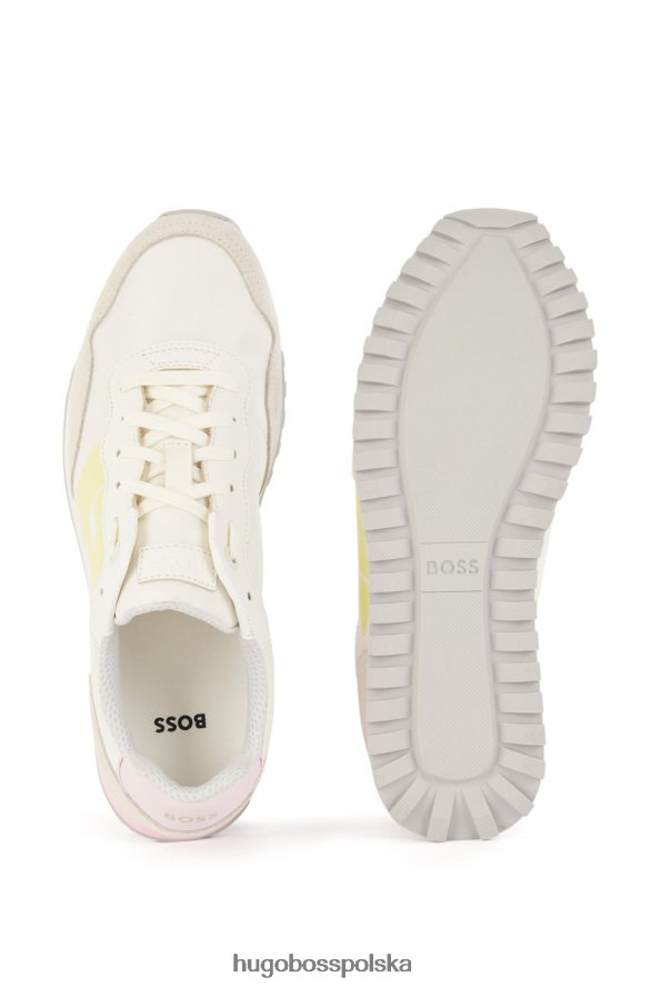 Hugo Boss trampki parkour 50474466 białe biały R0X0H6876