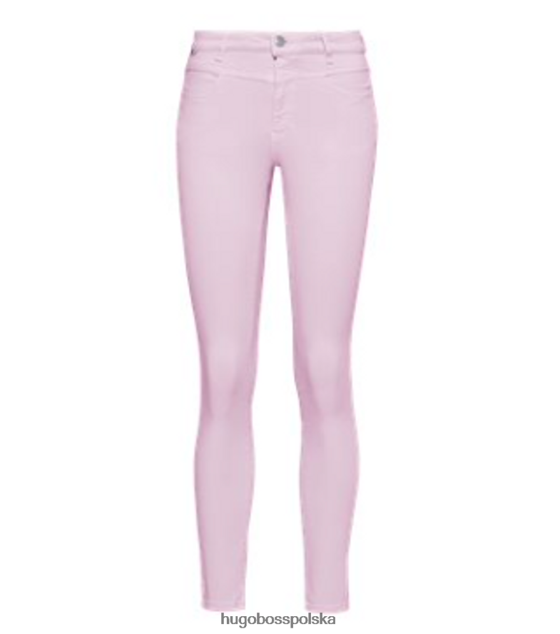 Hugo Boss jeansy skinny crot 50472679 różowy różowy/jasnoróżowy/niebieski R0X0H6711