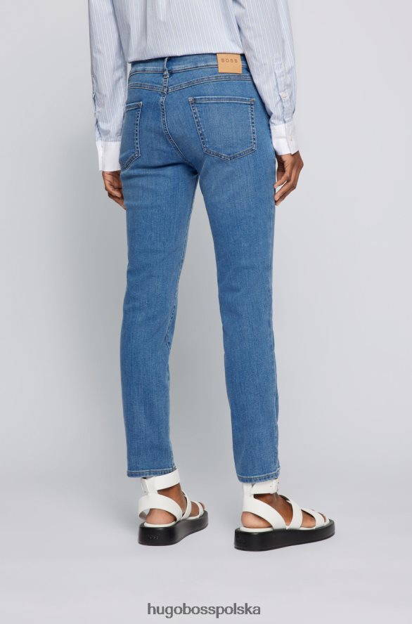 Hugo Boss jeansy slim fit 50467596 jasnoniebieskie jasnoniebieski R0X0H6701