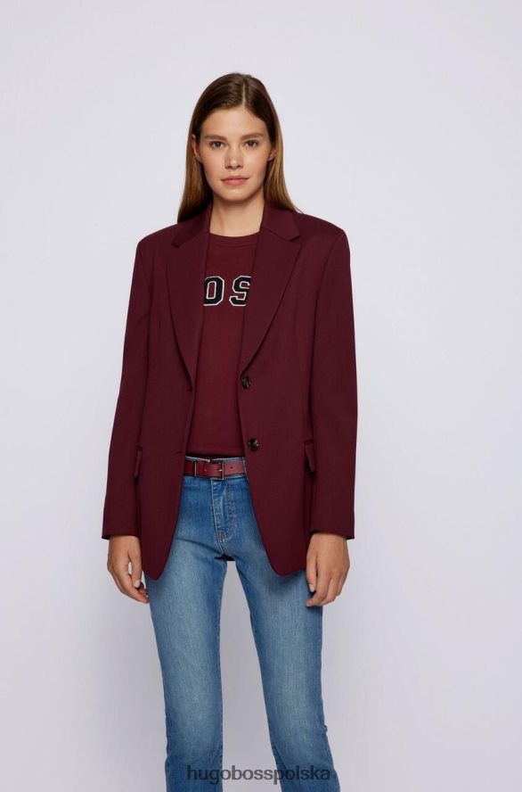 Hugo Boss garnitur jemara/tamea 50459608 wino wino R0X0H6734