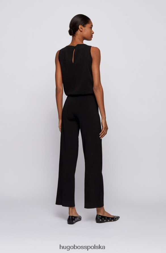 Hugo Boss kombinezon fissah 50454459 czarny czarny R0X0H6802