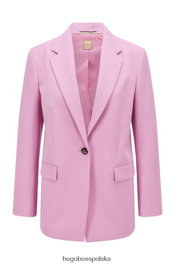 Hugo Boss kurtka jocalua 50458647 różowa różowy R0X0H6715