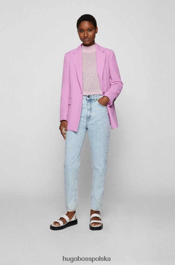 Hugo Boss kurtka jocalua 50458647 różowa różowy R0X0H6715