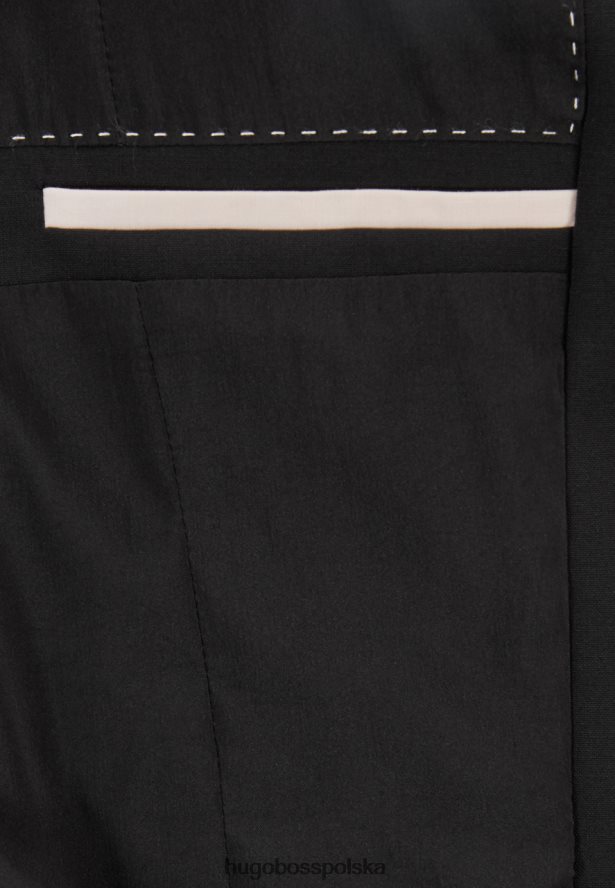 Hugo Boss marynarka jaru 50291839 czarna czarny/granatowy R0X0H6824