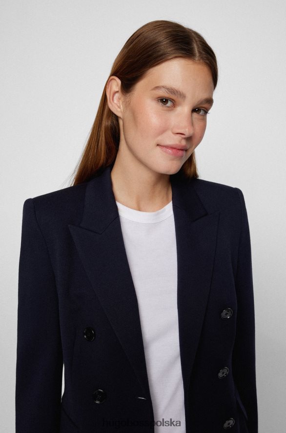 Hugo Boss db kurtka jocalia 50464196 oliwkowa oliwkowy/niebieski R0X0H6769