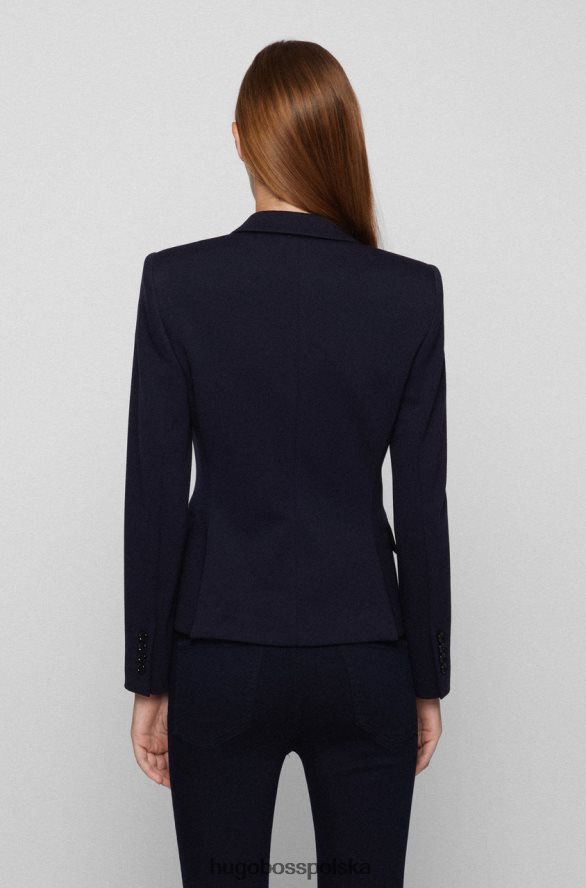 Hugo Boss db kurtka jocalia 50464196 oliwkowa oliwkowy/niebieski R0X0H6769