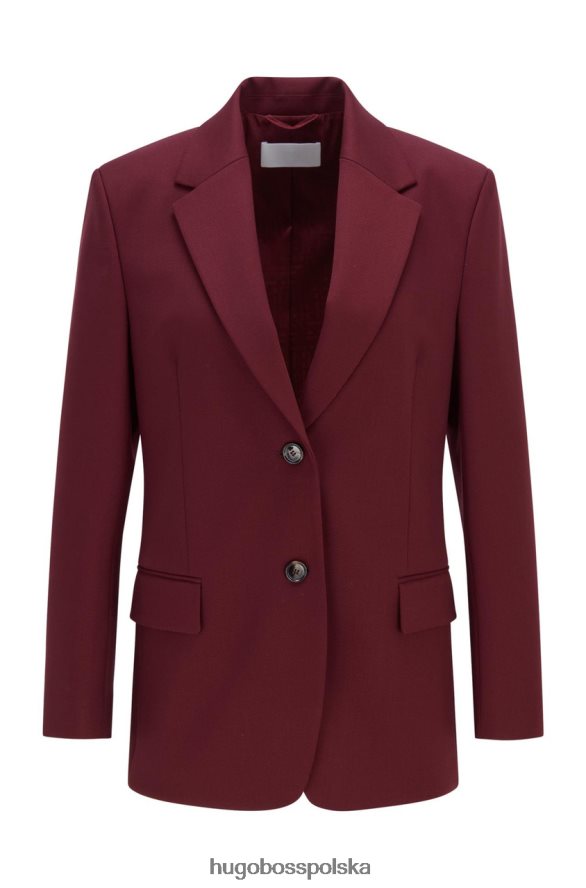 Hugo Boss kurtka jemara 50459608 wino wino R0X0H6767