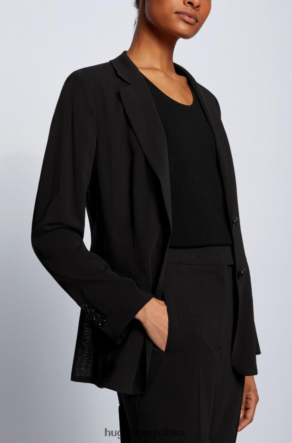 Hugo Boss kurtka joantha 50451450 czarna czarny R0X0H6798