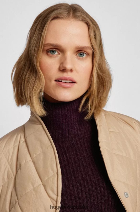 Hugo Boss płaszcz palotta 50466533 camel wielbłąd R0X0H6700