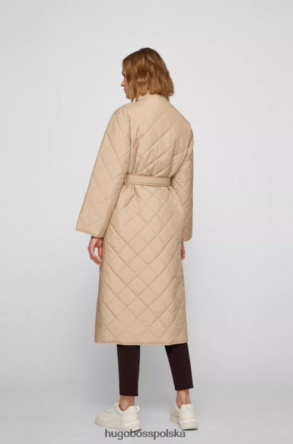 Hugo Boss płaszcz palotta 50466533 camel wielbłąd R0X0H6700