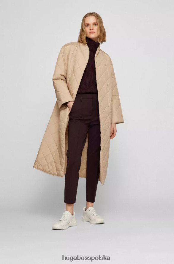 Hugo Boss płaszcz palotta 50466533 camel wielbłąd R0X0H6700