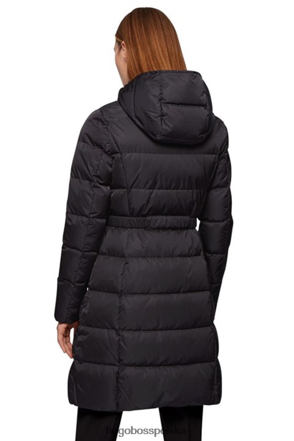 Hugo Boss ćwierćpuffer patantan 50436336 czarny czarny R0X0H6811