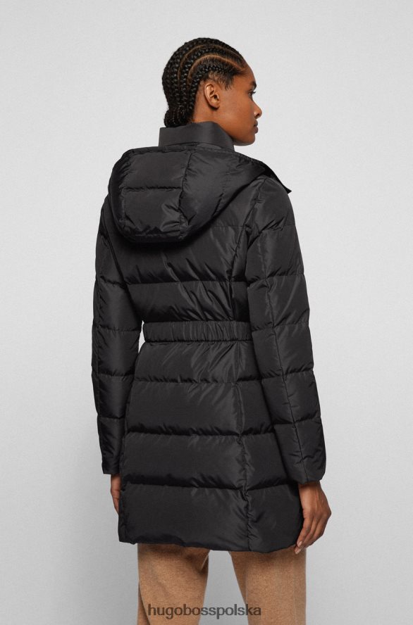 Hugo Boss ćwierćpuffer patantan 50457427 czarny czarny R0X0H6724