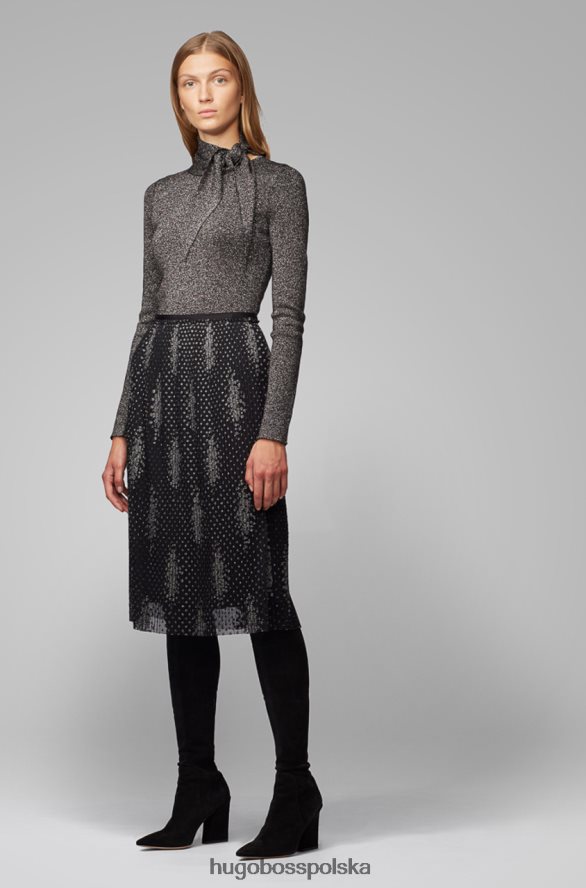 Hugo Boss spódnica velyssa 50420211 sosna sosna R0X0H6828
