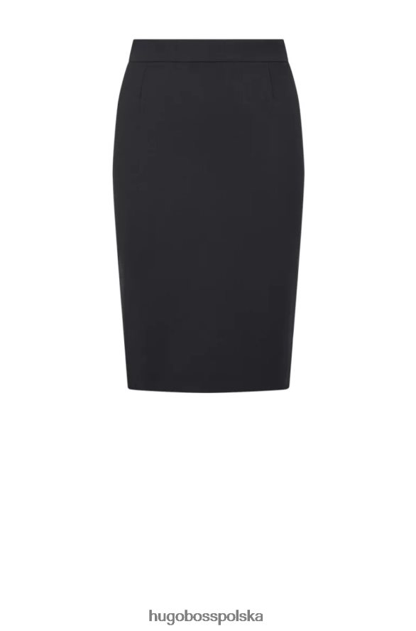 Hugo Boss spódnica vilea 50291813 czarna czarny/granatowy R0X0H6823