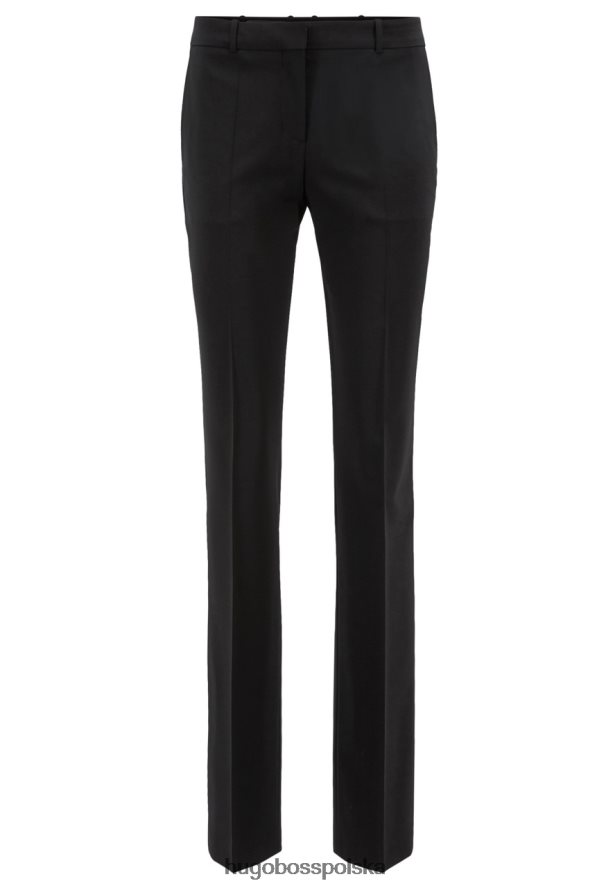 Hugo Boss spodnie tamea 50291873 granatowe granatowy/czarny R0X0H6821