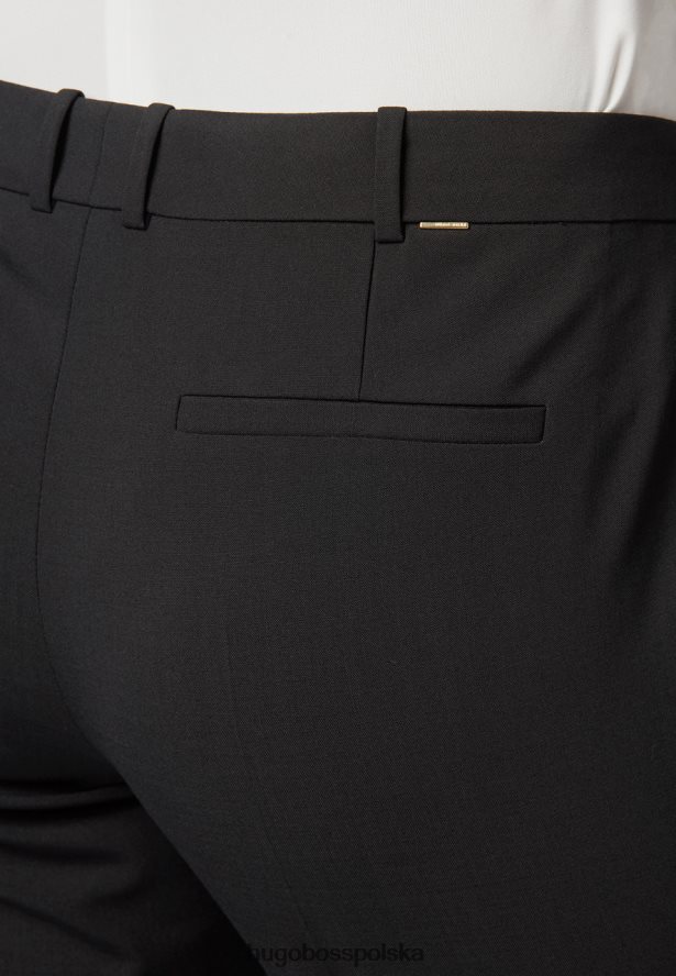 Hugo Boss spodnie tamea 50291873 granatowe granatowy/czarny R0X0H6821