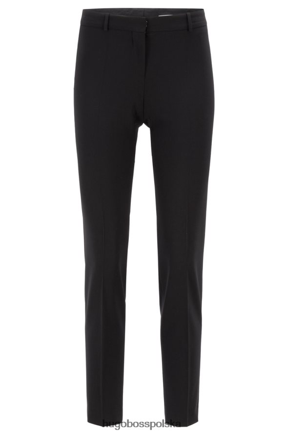 Hugo Boss spodnie tiluna 50291861 czarne czarny/granatowy R0X0H6822
