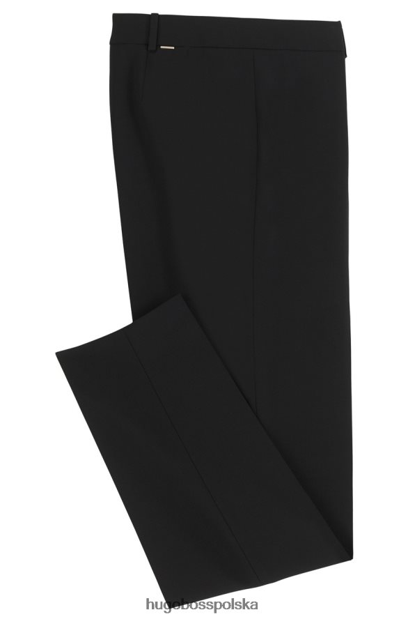 Hugo Boss spodnie tiluna 50291861 czarne czarny/granatowy R0X0H6822