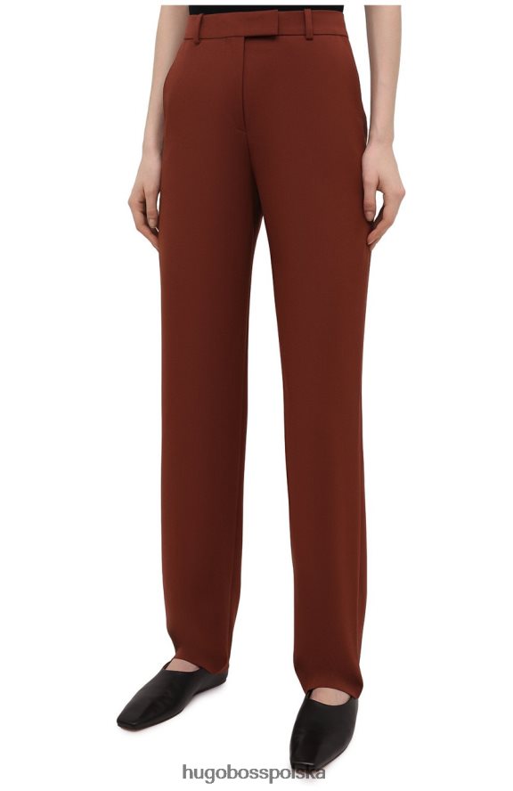 Hugo Boss spodnie tisletti 50447307 miedziane miedziany/czarny R0X0H6817