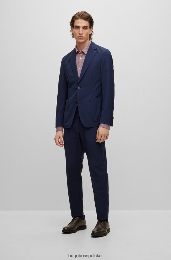 Hugo Boss Buty derby ze skóry ziarnistej z logo Hugo w kolorze ciemnobrązowym ciemny brąz R0X0H64647