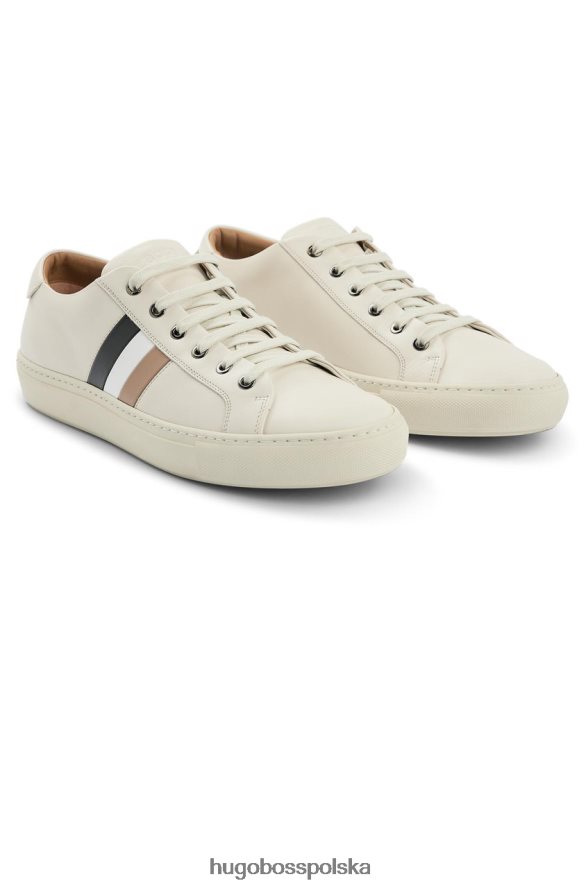 Hugo Boss tenisówki mirage 50466887 białe biały R0X0H6662