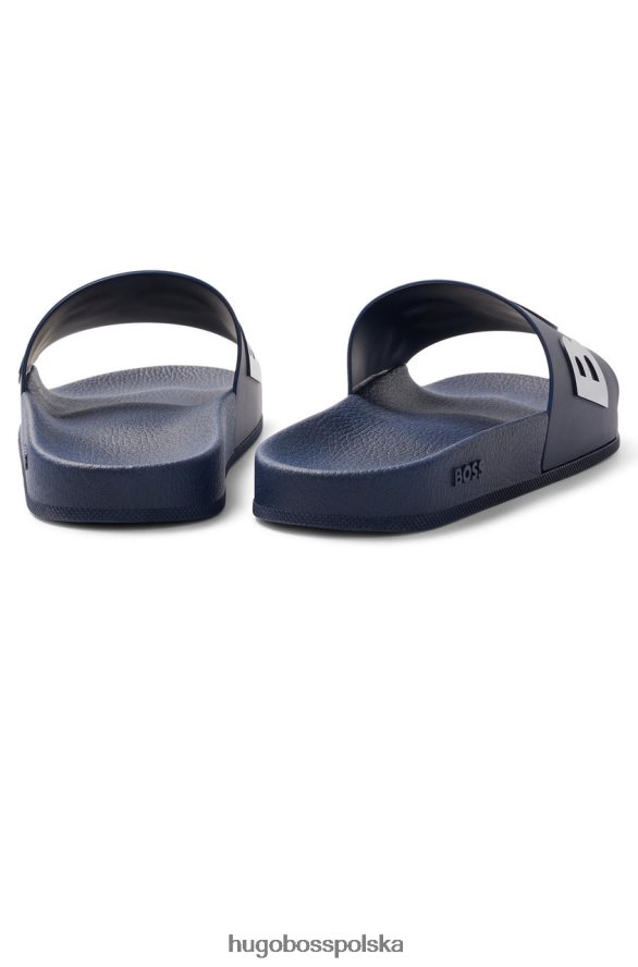 Hugo Boss wnęka na slajdy 50471271 ciemnoniebieski ciemnoniebieski/pomarańczowy/żółty/jasnoniebieski/jasnoczerwony/czarny R0X0H6663