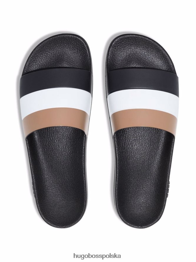 Hugo Boss wnęka na zjeżdżalnie 50465515 brązowa brązowy/czarny/biały R0X0H6664