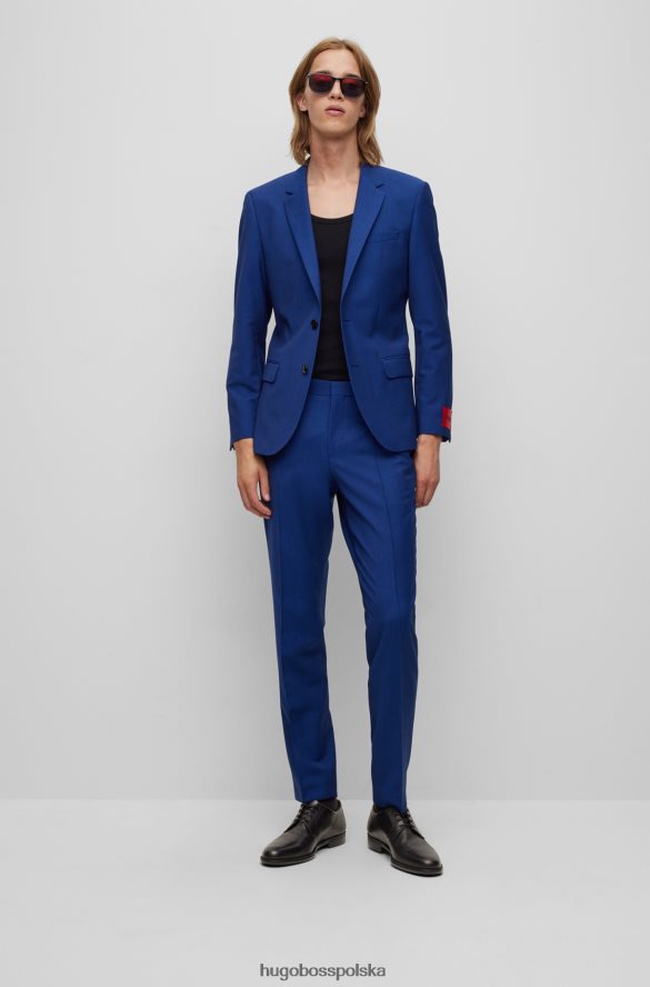 Hugo Boss Buty Hugo Derby z polerowanej skóry z logo emed czarny R0X0H64842