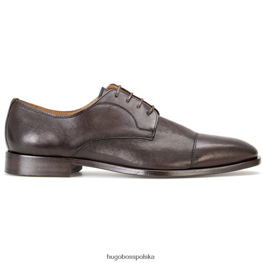 Hugo Boss buty lizbona 50452075 ciemnobrązowe ciemnobrązowy/medbrązowy R0X0H6675