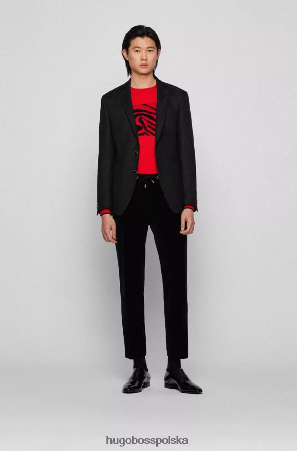 Hugo Boss formalne ftw - wieczorowe - 50370447 czarny czarny R0X0H6692