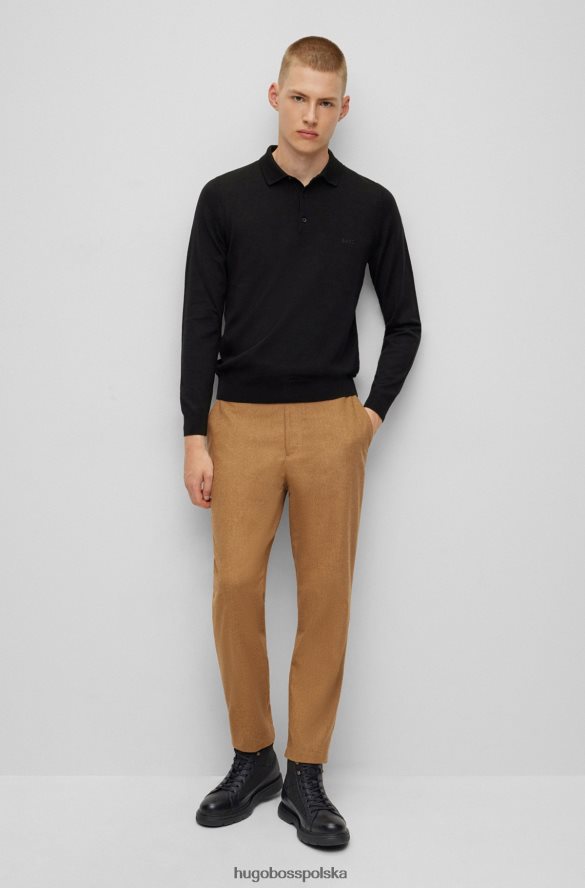 Hugo Boss Sznurowane buty porsche x z różnych materiałów czarny R0X0H64976