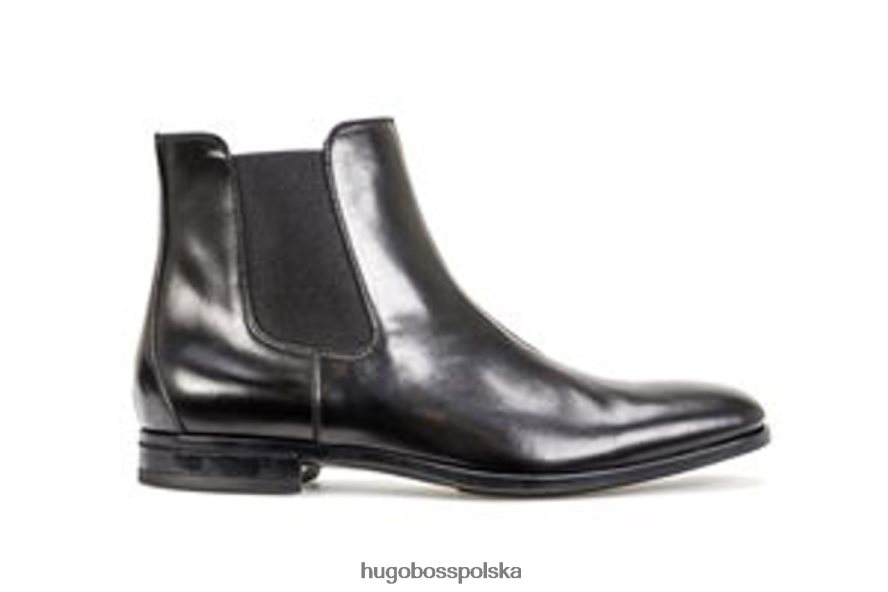 Hugo Boss ftw - bagażnik kensington - 50381094 czarny czarny brązowy R0X0H6694